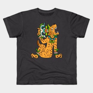 Mayan Jaguar Kids T-Shirt